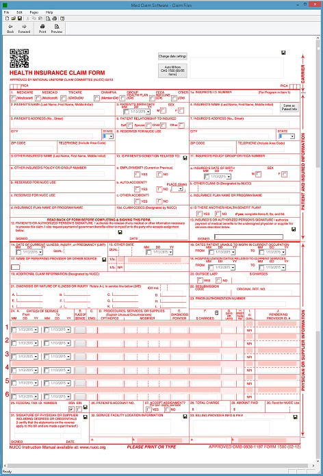 cms1500software